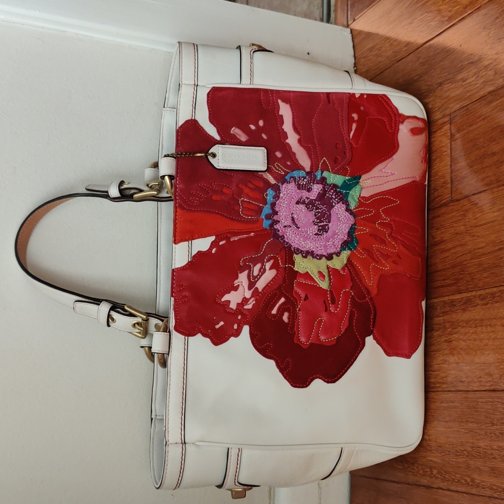 Limited edition Coach Poppy Gallery Tote